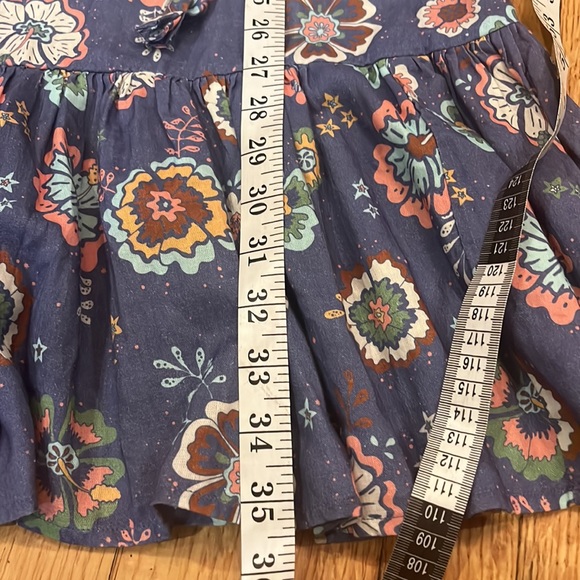 New Marine Layer Laney Mini Dress Marlin Hibiscus Floral size L - Picture 13 of 14